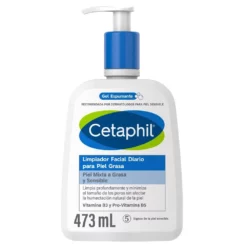 CETAPHIL LIMPIADORA FACIAL PARA PIELES MIXTAS A GRASAS LOCION X 473 ML