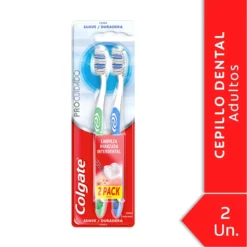 COLGATE CEPILLO DENTAL PRO CUIDADO PACK X 2