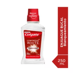 COLGATE ENJUAGUE BUCAL LUMINOUS WHITE X 250 ML