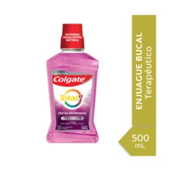 COLGATE ENJUAGUE BUCAL TOTAL 12 ENCIAS REFORZADAS X 500 ML