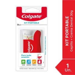 COLGATE KIT CEPILLO PORTABLE + CREMA DENTAL X 30 G