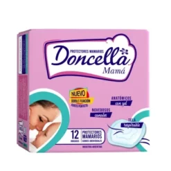 DONCELLA PROTECTOR MAMARIO CON GEL TELA RESPIRABLE X 12