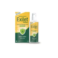EXILENT PEDIATRICS SPRAY NATURAL REPELENTE DE INSECTOS PARA BEBES Y NIÑOS X 100ML
